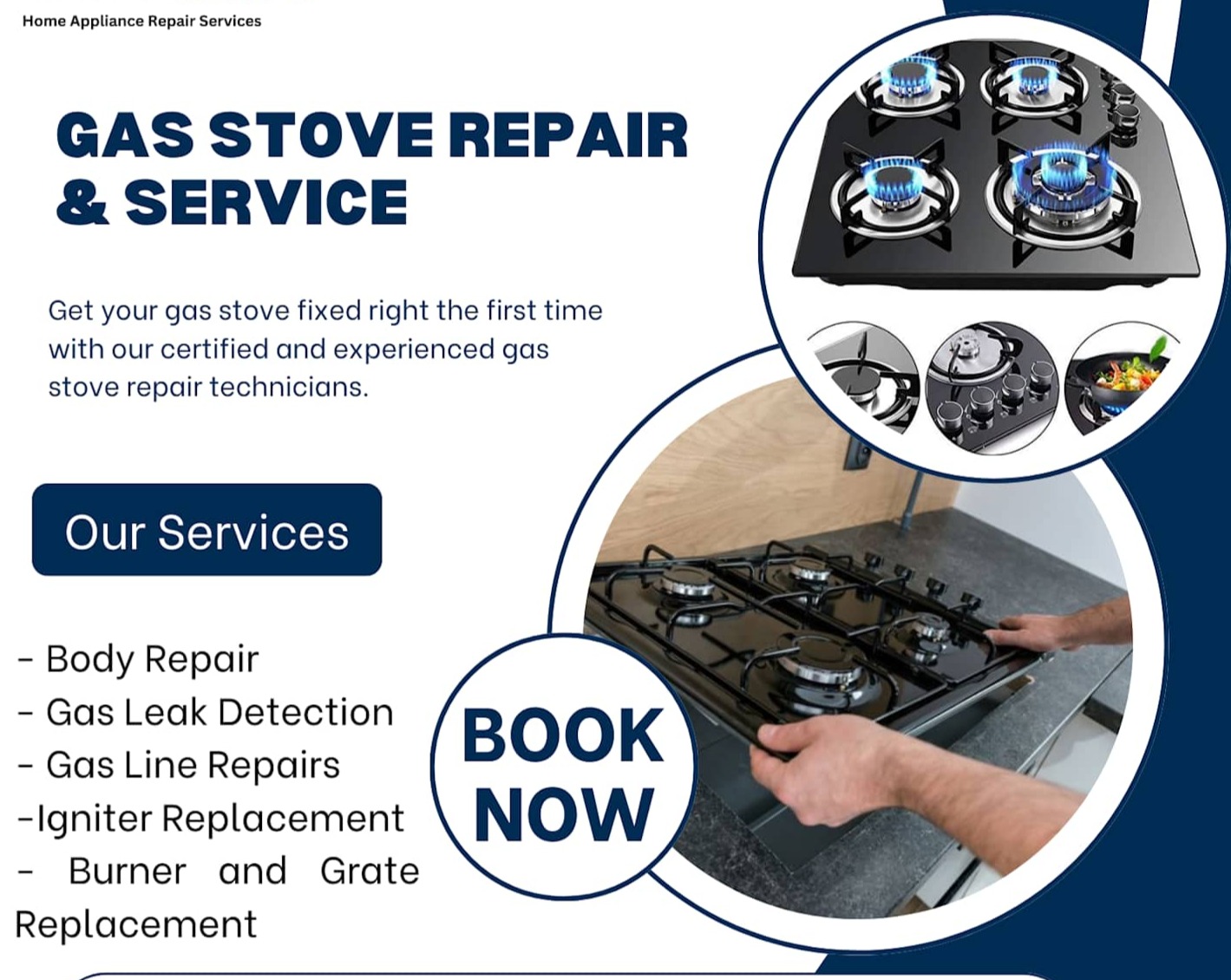 Technician explaining repair process to customer