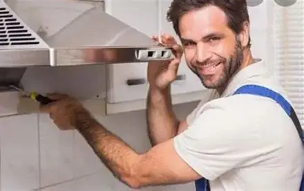 Technician team for kitchen appliance repair